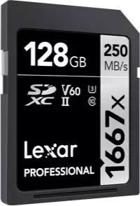 Lexar SDXC UHS-II 128GB LSD128CB1667