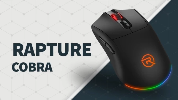 Rapture Cobra - Zklamání, nebo výborná myš pro hráče? (Recenze)